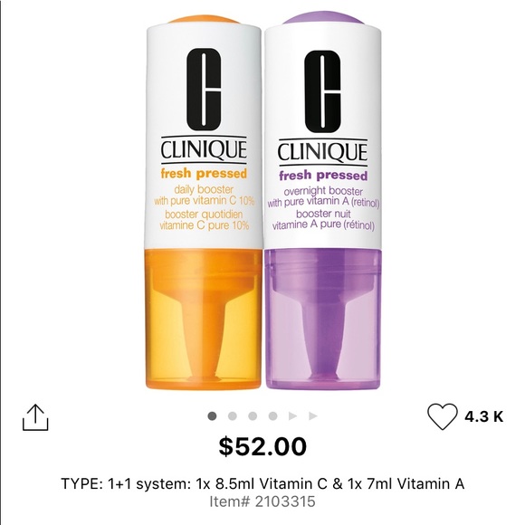 new Clinique VC+VA set - Picture 1 of 1